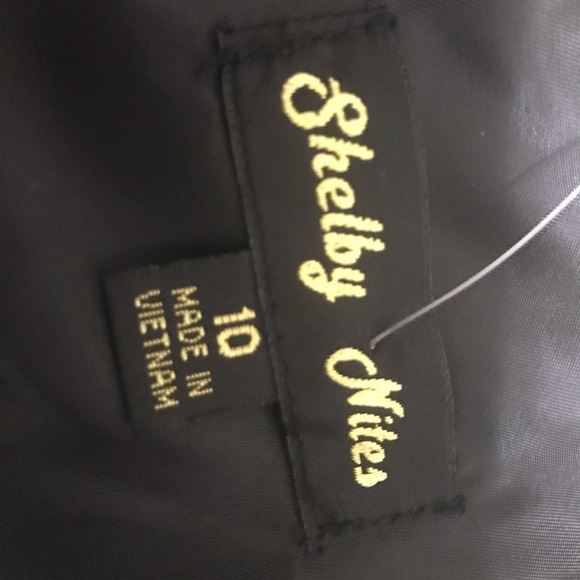 Black and Red Floral High Low Dress SIZE 10:WOMENS - Picture 5 of 6